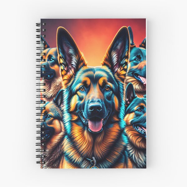 Item preview, Pack of German Shepherds designed and sold by GSDDESIGNMERCH.