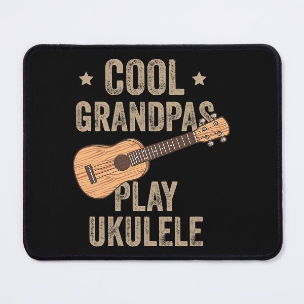 Item preview, Cool Grandpas Play Ukulele Ukulele Music Guitar designed and sold by DoraChristians.