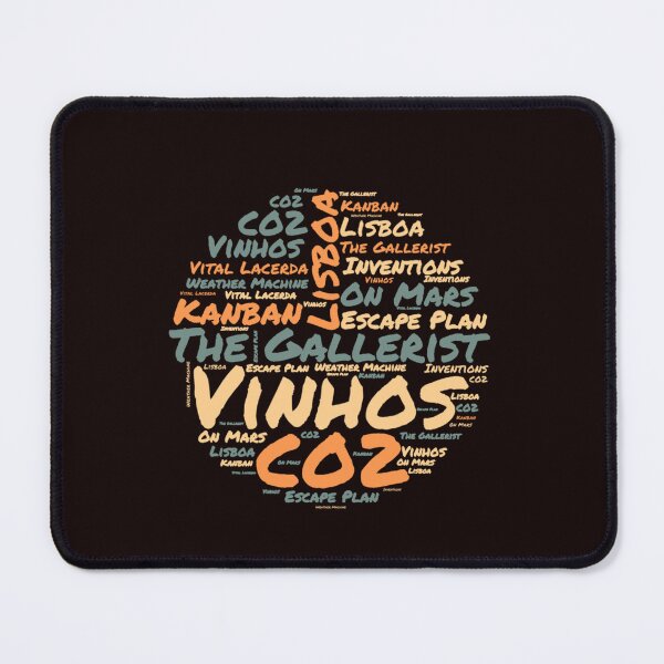 Item preview, Vital Lacerda fan Heavy Board Gamer Board gaming word cloud designed and sold by SCOTTSCHR.
