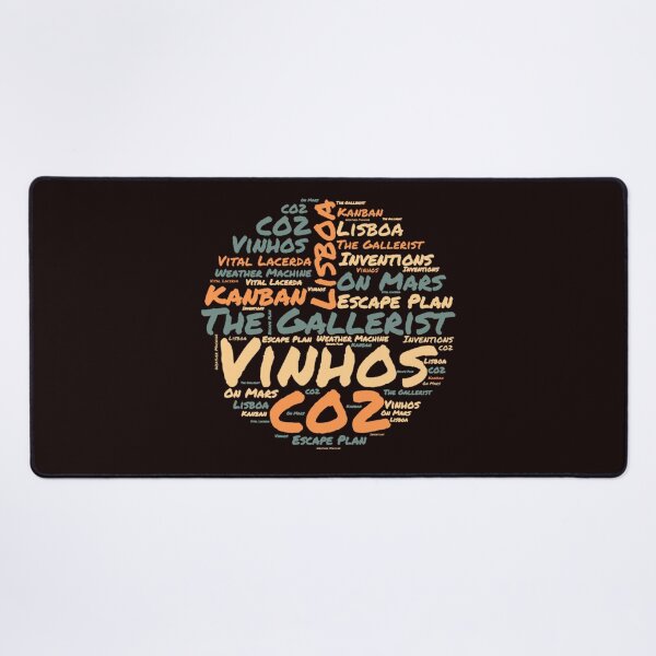 Item preview, Vital Lacerda fan Heavy Board Gamer Board gaming word cloud designed and sold by SCOTTSCHR.