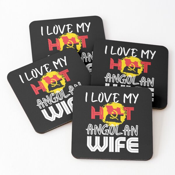 Item preview, I Love My Hot Angolan Wife Husband designed and sold by Furahisha.