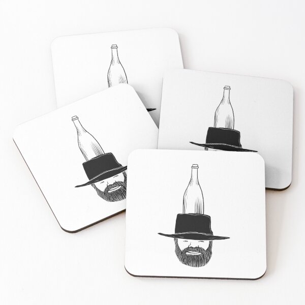 Item preview, Man with the bottle on his head designed and sold by Ekaterina Khozatskaya.