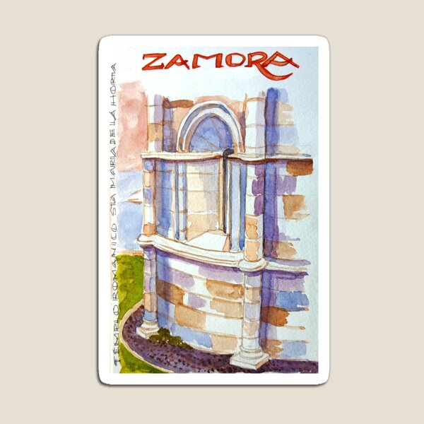 Zamora. templo románico Templo Românico de Sta Maria de la Horta. Imán