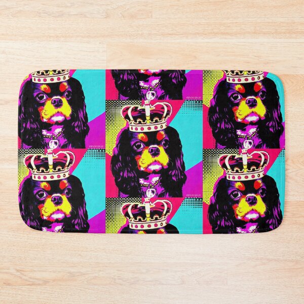 Item preview, King Charles Cavalier Spaniel Pop Art designed and sold by FunnehGacha.