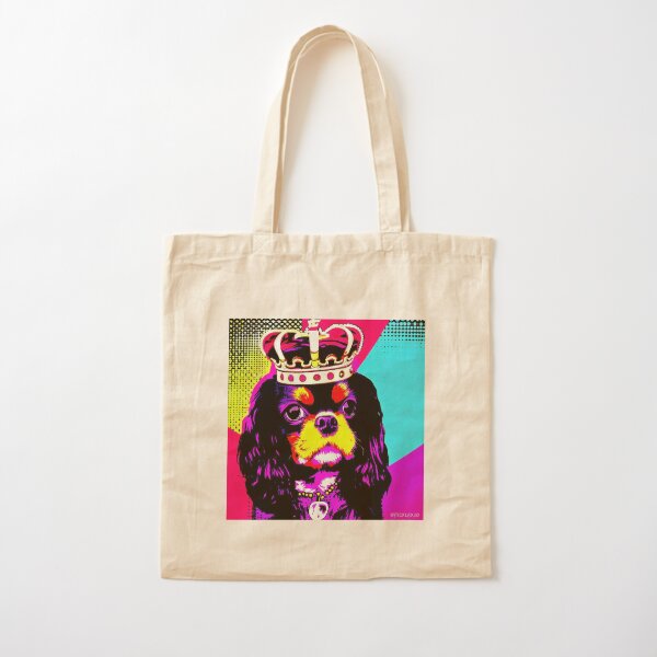 English Toy Spaniel - King Charles Spaniel Art Canvas Print Weekender Tote  Bag by Sandra Sij - Pixels