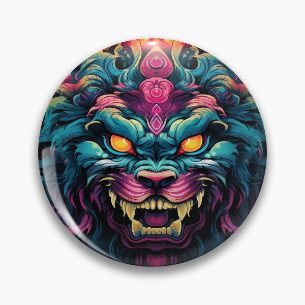 Item preview, Psychedelic Crazy Beast: Unleashed Imagination designed and sold by PsyCloth.