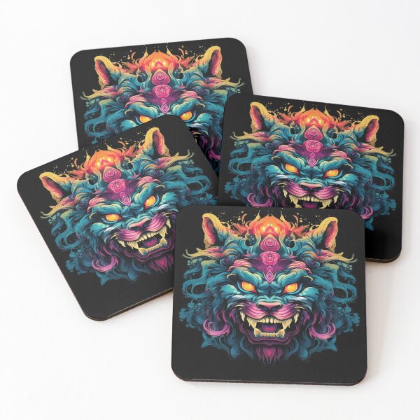 Item preview, Psychedelic Crazy Beast: Unleashed Imagination designed and sold by PsyCloth.