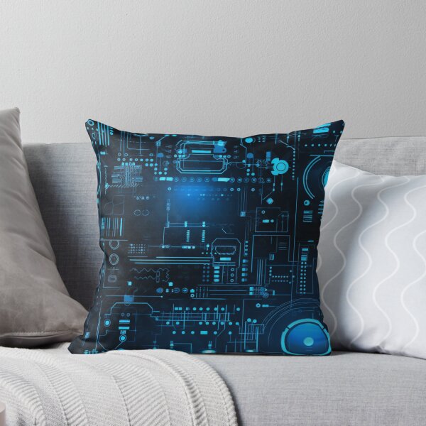 Item preview, xSeamless Pattern Beyond Interfaces: Futuristic Digital Art Unleashed designed and sold by AlienSkinEyes.