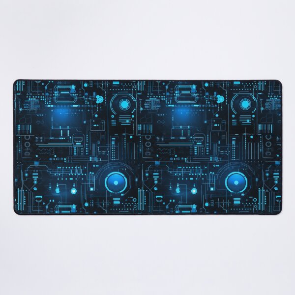 Item preview, xSeamless Pattern Beyond Interfaces: Futuristic Digital Art Unleashed designed and sold by AlienSkinEyes.