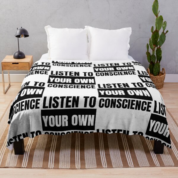 Item preview, Listen to your own conscience designed and sold by laughlin-aides.