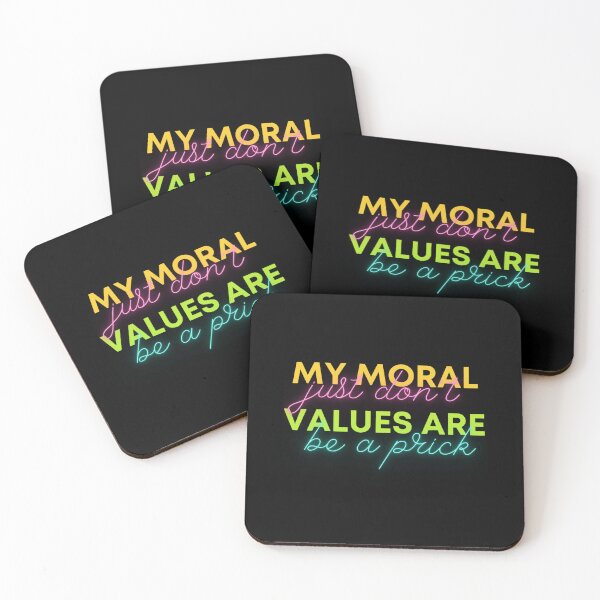 Item preview, Moral Values Simple Values designed and sold by laughlin-aides.