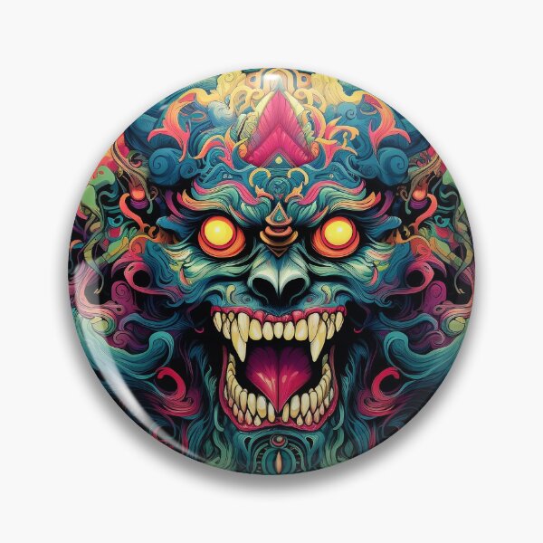Item preview, Psychedelic Beast: Enigmatic and Vibrant designed and sold by PsyCloth.