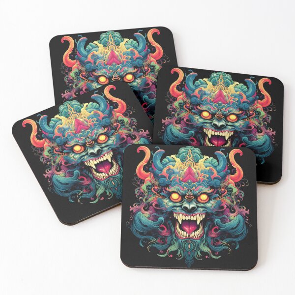 Item preview, Psychedelic Beast: Enigmatic and Vibrant designed and sold by PsyCloth.