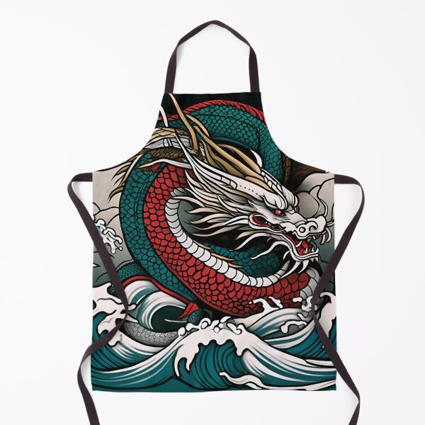 Item preview, Exquisite Blue Water Dragon A Vintage Japanese Treasure designed and sold by Tamas Das.