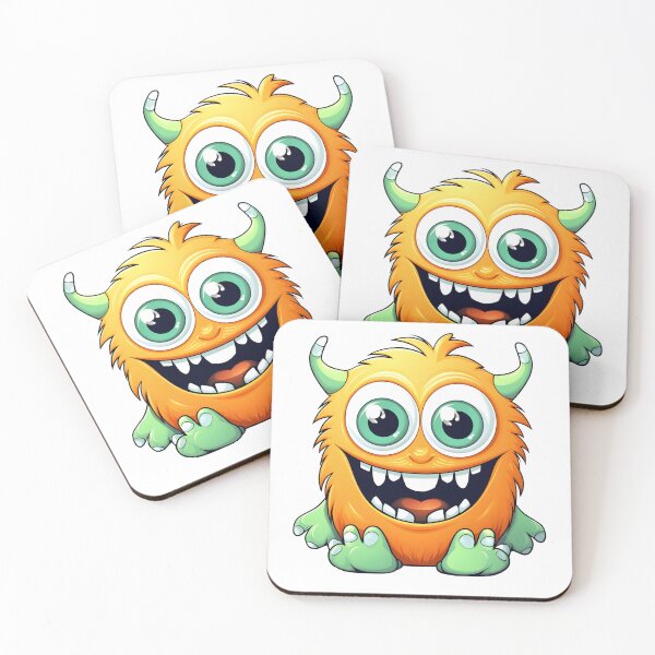 Item preview, Adorable Little Halloween Monster - Playful Spooky Delight designed and sold by Moo7shop.