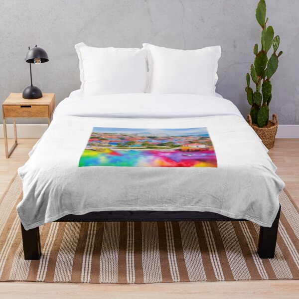 Item preview, A Vibrant  Coastal Town  designed and sold by Golden6boy.