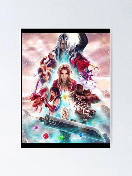 ポスター FINAL FANTASY.VII CRISIS CORE Poster FF7 Crisis Core Final Fantasy VII Reunion Poster #2 - Etsy