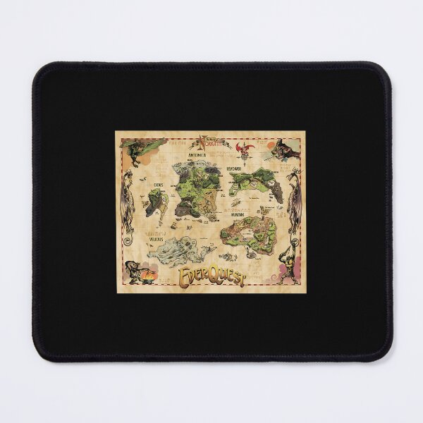 Item preview, Everquest World of Norrath Map . designed and sold by clancewxn8.