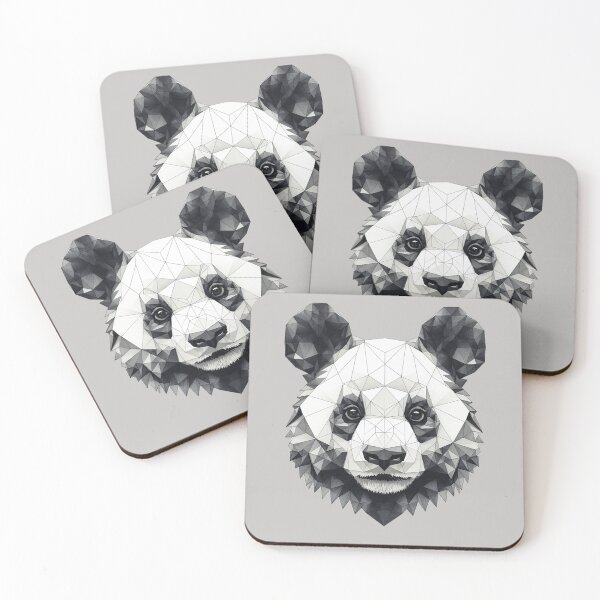 Item preview, Geometric Panda Logo designed and sold by Nioon.