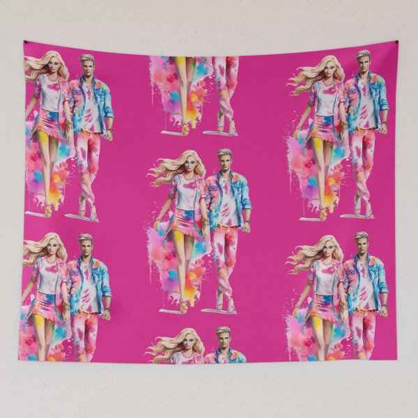 Item preview, Pink Road Trip Heroes - Retro Coupe Watercolor Art designed and sold by Emaga Digital Studio.