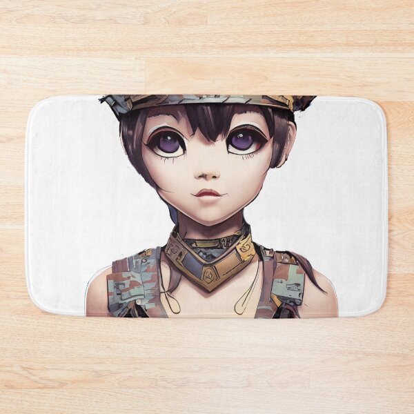 Item preview, gun girl anime military costume Phone Cases designed and sold by fowzi shokri.