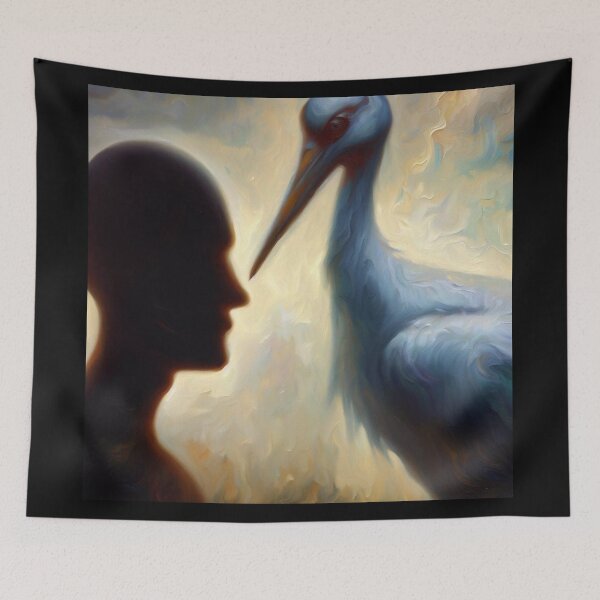 Item preview, Spirit Animal Stork 1 designed and sold by CrankyOldDude.