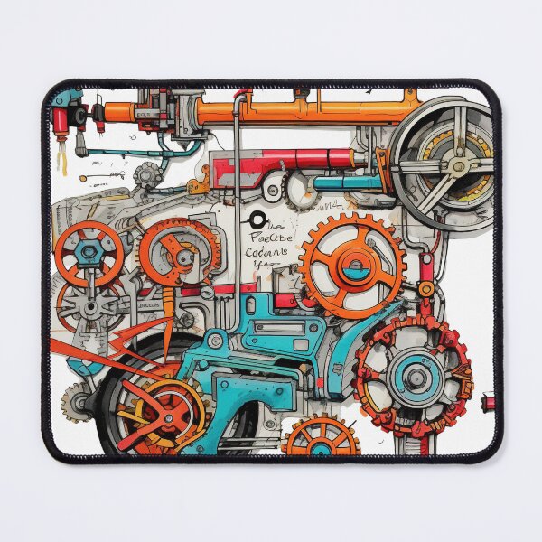Item preview, Brass Dreamscape: Nautical Boiler Fantasy: Ship's Soul Unveiled-Steampunk Mechanical Engineering Design designed and sold by PatriciaReyes.