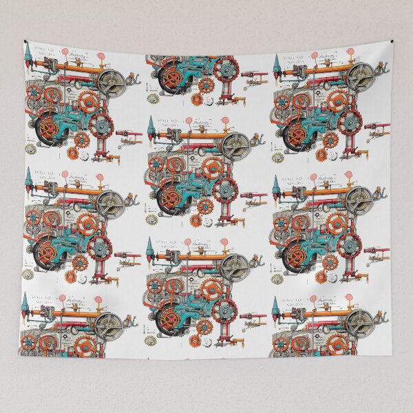 Item preview, Brass Dreamscape: Nautical Boiler Fantasy: Ship's Soul Unveiled-Steampunk Mechanical Engineering Design designed and sold by PatriciaReyes.