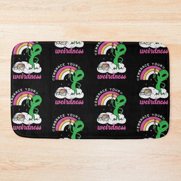 Item preview, Pride Hippie Martian Alien Rainbow Embrace Your Weirdness designed and sold by Nicole Creates.
