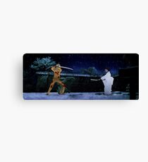 Kill Bill - The Bride vs Oren Ishii Canvas Print