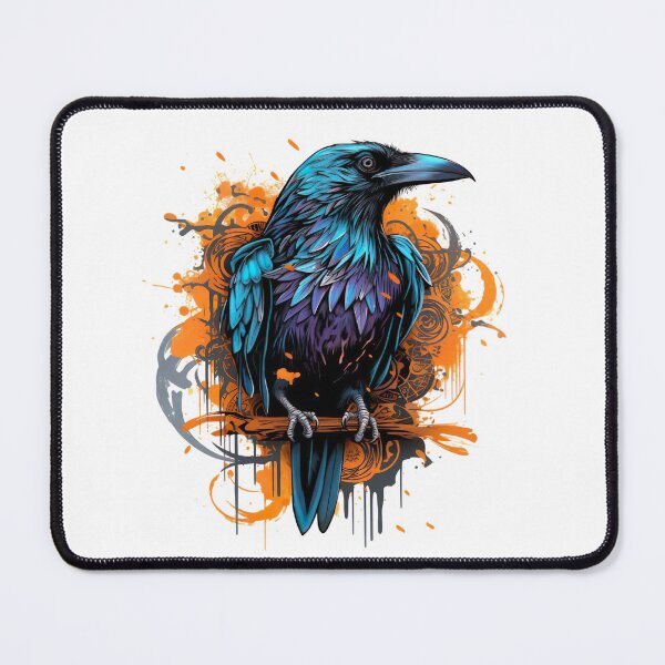 Item preview, bird/crow designed and sold by InkCreato.
