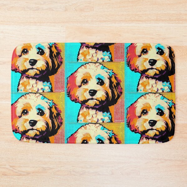 Item preview, Cavapoo Pop Art designed and sold by FunnehGacha.
