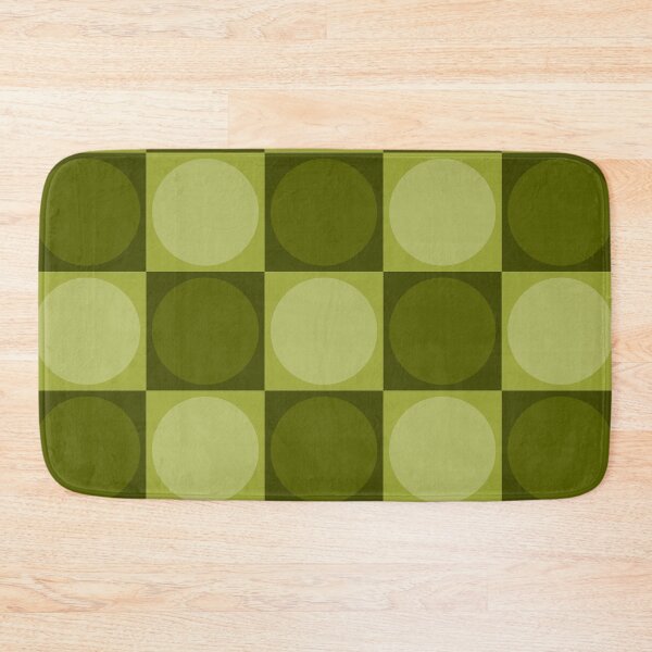 Item preview, 70s Checks and Circles Green designed and sold by miavaldez.