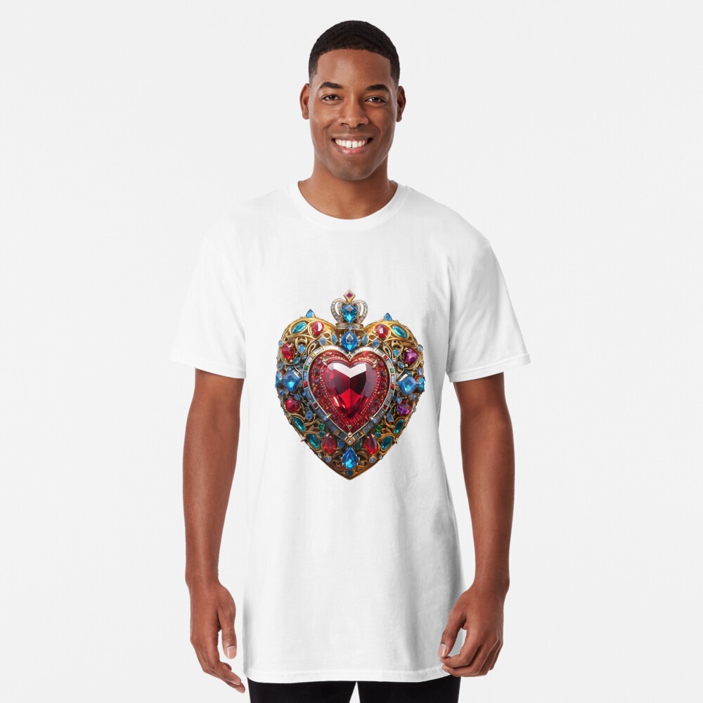 Item preview, Long T-Shirt designed and sold by PurplePeacock.