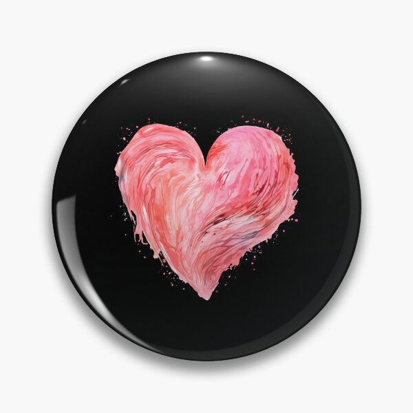 Item preview, Heart - Cute Floral Pink Heart Love Women Girls Wife Mom designed and sold by farhanhafeez.