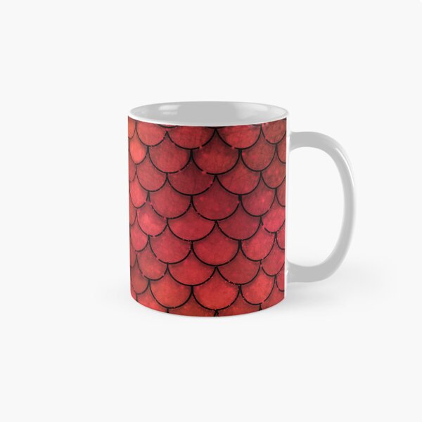 Item preview, Mermaid Scales Ruby Red designed and sold by Karin Taylor.