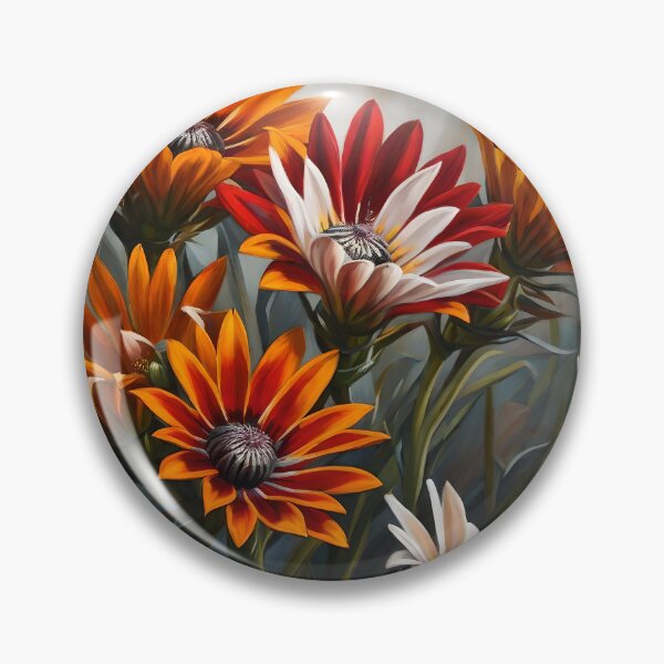 Item preview, Gazania Floral Oil Painting designed and sold by MySupplemental.