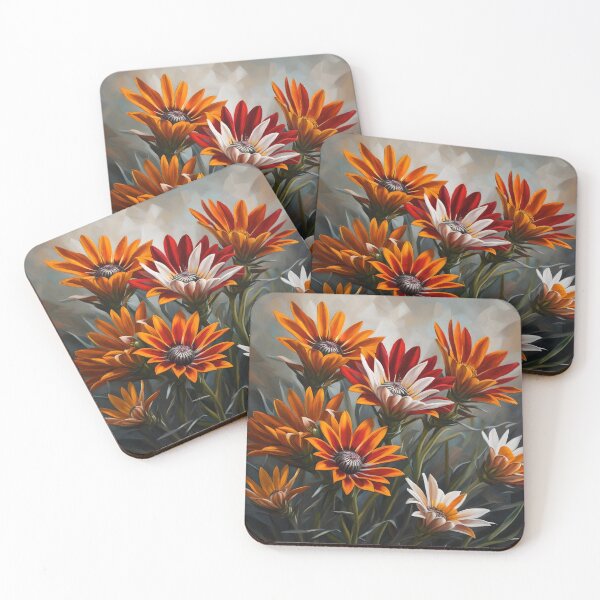 Item preview, Gazania Floral Oil Painting designed and sold by MySupplemental.