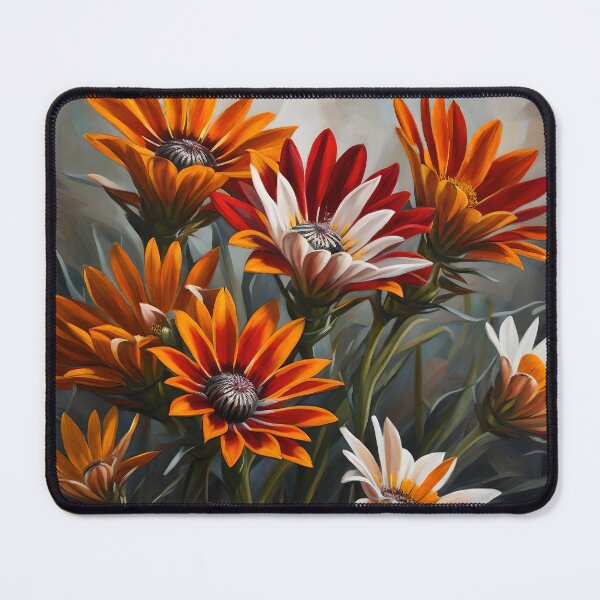 Item preview, Gazania Floral Oil Painting designed and sold by MySupplemental.