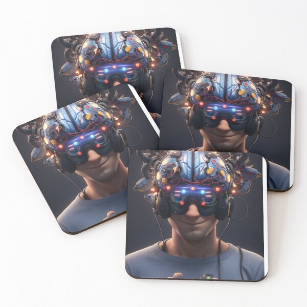 Item preview, Fused Gamer Brain AI Art designed and sold by Willyboy16.