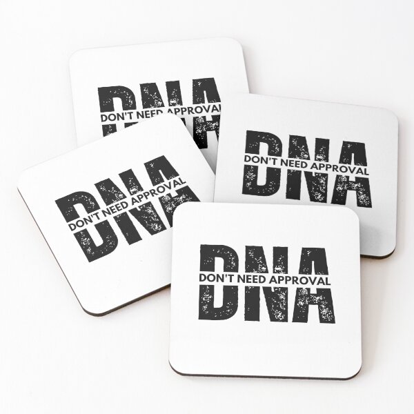 Item preview, DNA Acronym | Don’t Need Approval | Genetics (Black) designed and sold by ACRONYMSONLY.