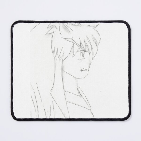 Item preview, Anime Figure Side Profile (Black/White) designed and sold by Anmioma.