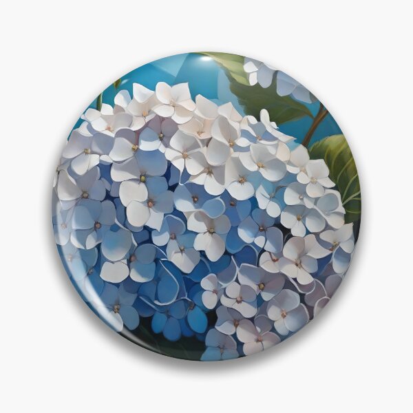 Item preview, Hydrangea Floral Oil Painting designed and sold by MySupplemental.
