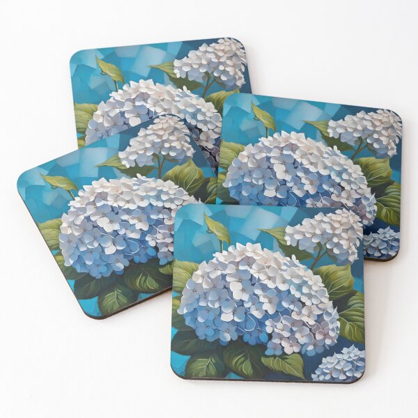 Item preview, Hydrangea Floral Oil Painting designed and sold by MySupplemental.