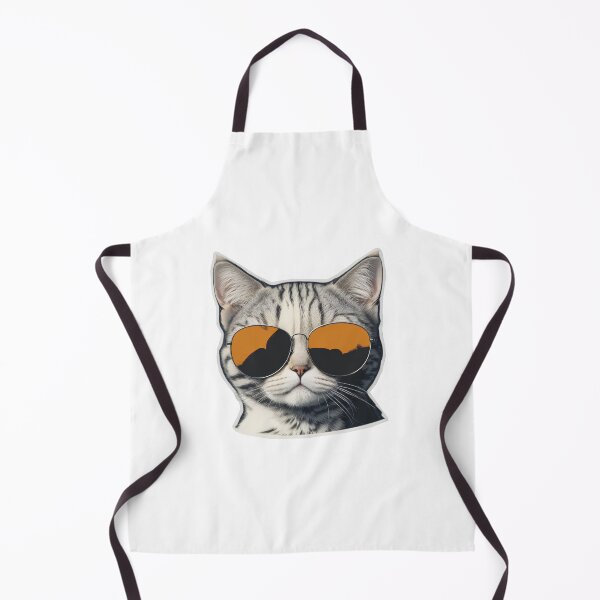 Item preview, Cat with sunglasses summer vibe designed and sold by Digitalcipart.