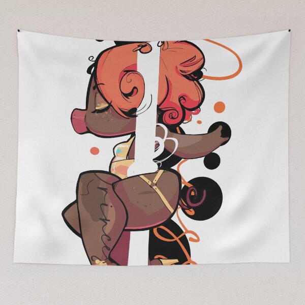 Aperçu de l'œuvre Princesse! Un danseur de pôle de dessin animé de cochon Sticker créée et vendue par Soratern.