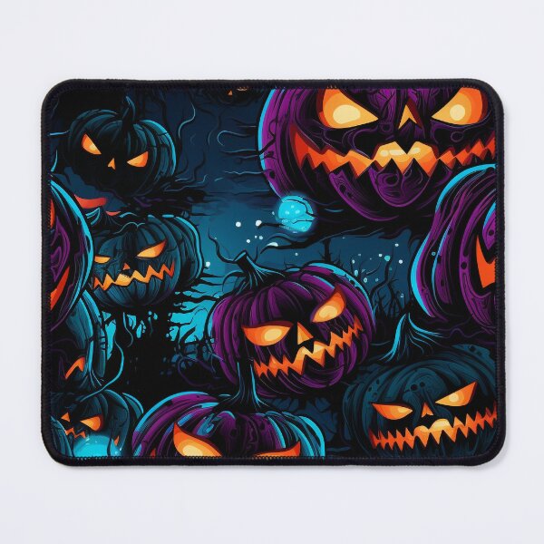 Item preview, Purple Halloween Pumpkins designed and sold by Devilscrib Design.