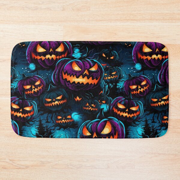 Item preview, Purple Halloween Pumpkins designed and sold by Devilscrib Design.