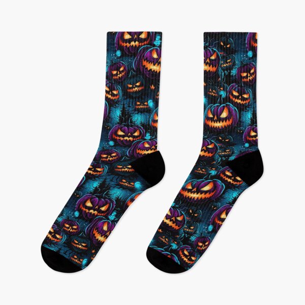 Item preview, Purple Halloween Pumpkins designed and sold by Devilscrib Design.