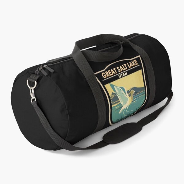 Item preview, Great Salt Lake American Avocet Travel Art Badge designed and sold by KrisSidDesigns.